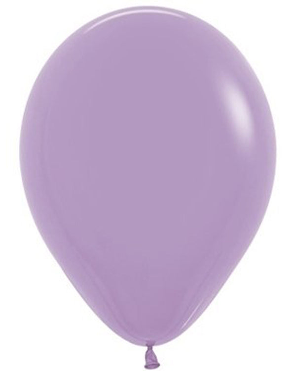 Fashion Lilac 30cm Latex Balloons Pack of 50