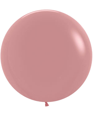 Fashion Rosewood 60cm Latex Balloons Pack of 10