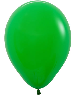 Fashion Shamrock Green 12cm Latex Balloons Pack of 50