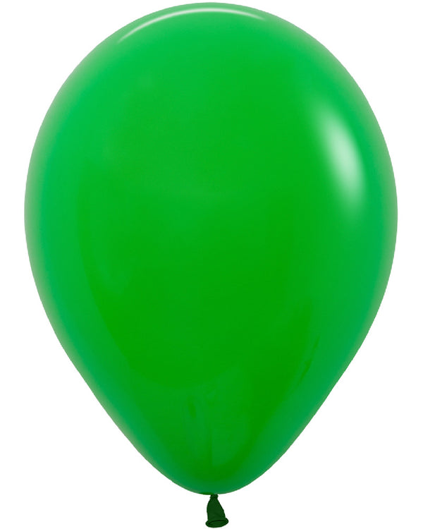 Fashion Shamrock Green 30cm Latex Balloons Pack of 100