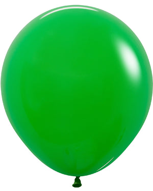 Fashion Shamrock Green 45cm Latex Balloons Pack of 6
