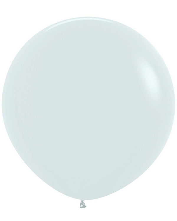 Fashion White 60cm Latex Balloons Pack of 10