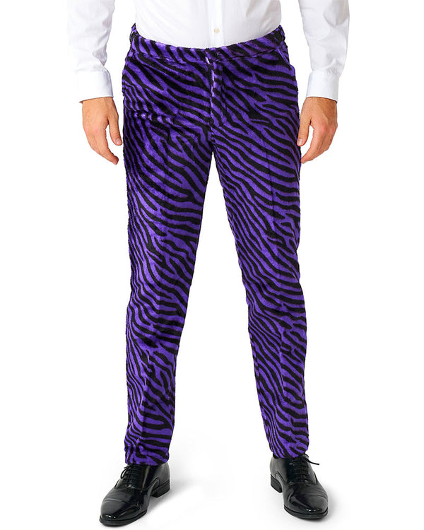 Faux Fur Purple Pimp Mens Suitmeister