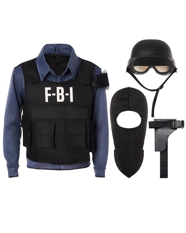 FBI Police Kids Costume