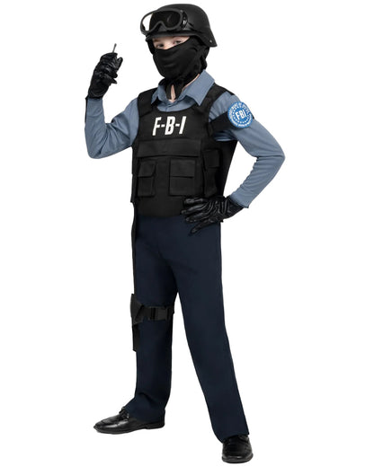 FBI Police Kids Costume