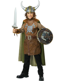 Fearless Viking Boys Costume