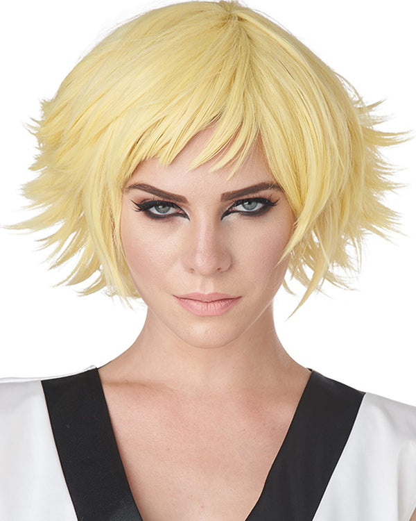Panty and Stocking Yellow Blonde Long Cosplay Wig