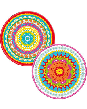 Fiesta 17cm Round Paper Plates Pack of 8