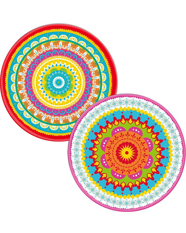 Fiesta 17cm Round Paper Plates Pack of 8