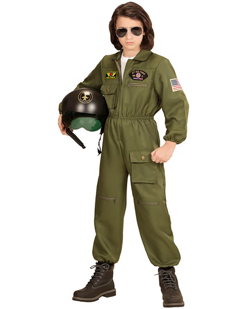 Fighter Jet Pilot Kids Costume