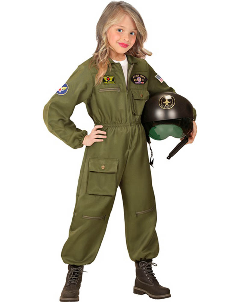 Fighter Jet Pilot Kids Costume