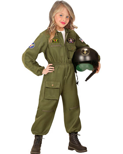 Fighter Jet Pilot Kids Costume