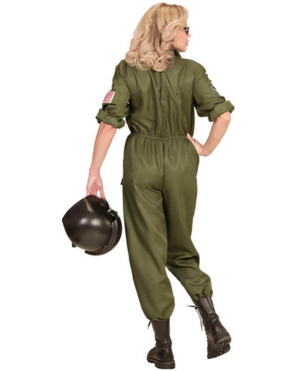 Fighter Jet Pilot Womens Costume