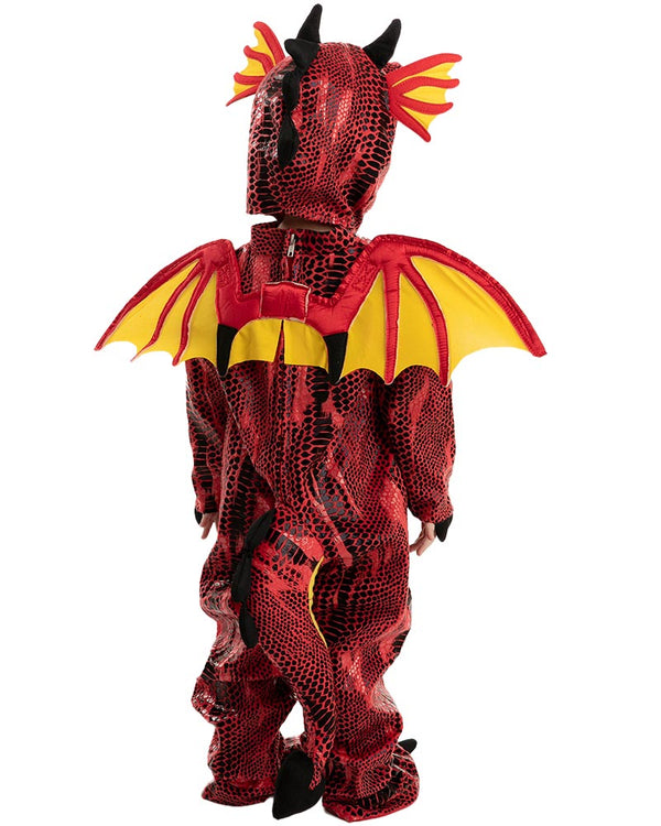 Fire Dragon Kids Costume