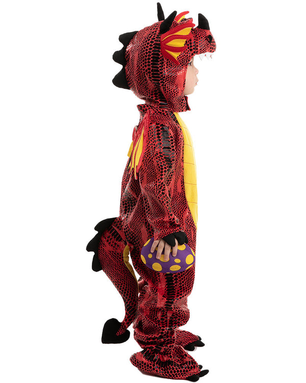 Fire Dragon Kids Costume