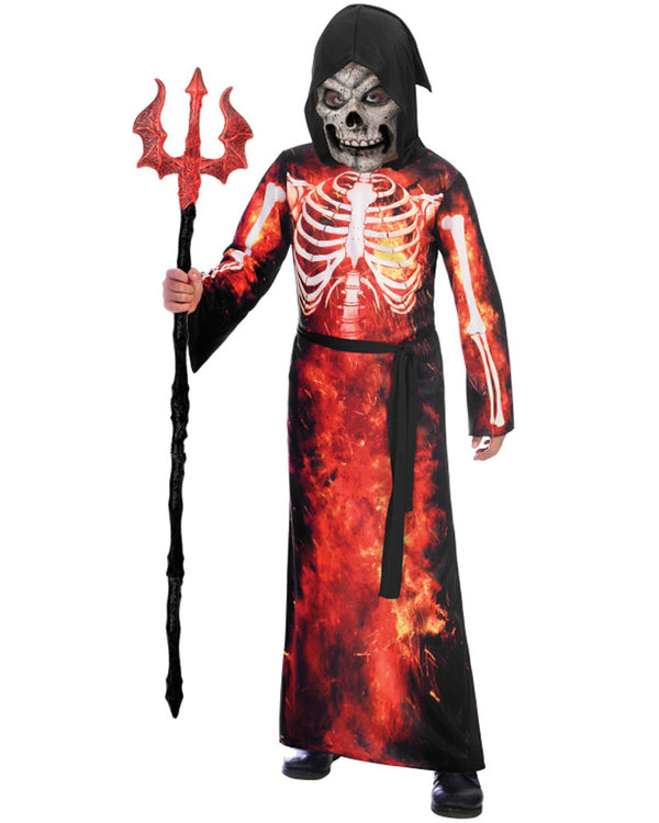 Fire Reaper Kids Costume