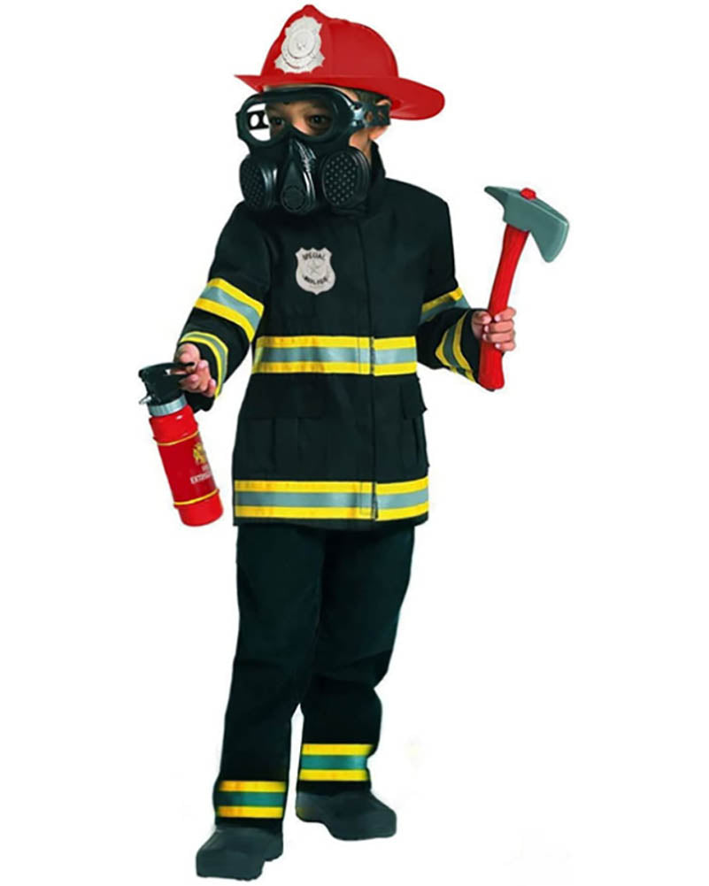 Complete Fireman Boys Costume
