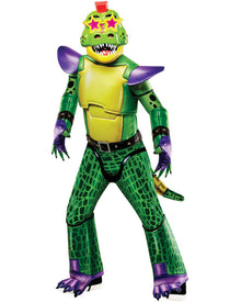 Five Nights at Freddys Glamrock Monty Gator Deluxe Boys Halloween Costume