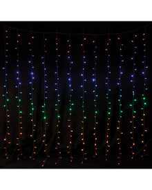 Flash Connectable Rainbow LED Curtain 1.8m