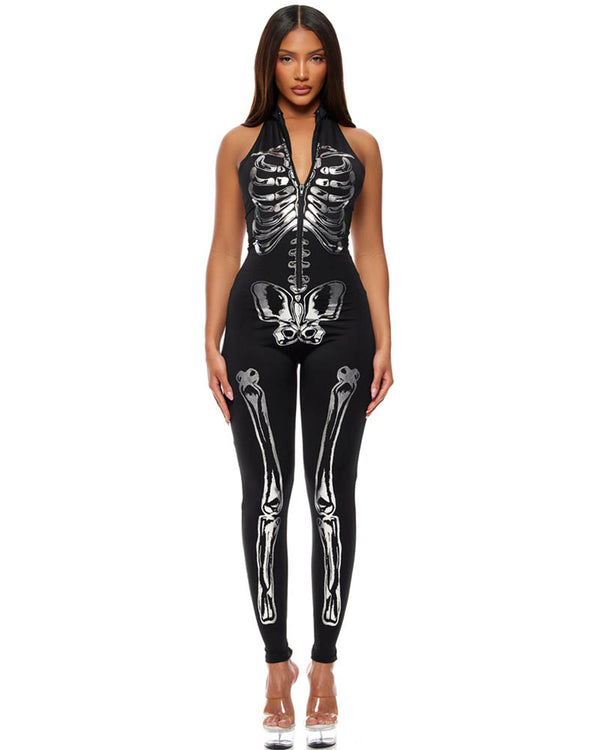 Flashy on the Inside Skeleton Womens Costume