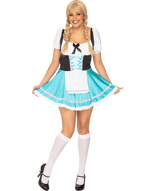Flirty Fraulein Oktoberfest Womens Plus Size Costume