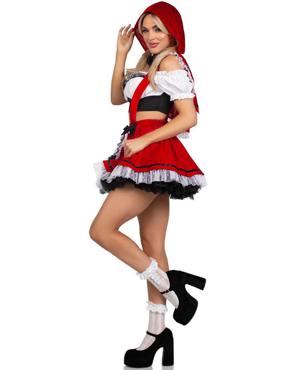 Flirty Miss Red Womens Costume