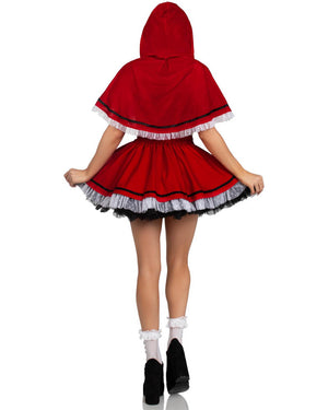 Flirty Miss Red Womens Costume