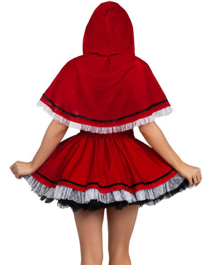 Flirty Miss Red Womens Costume