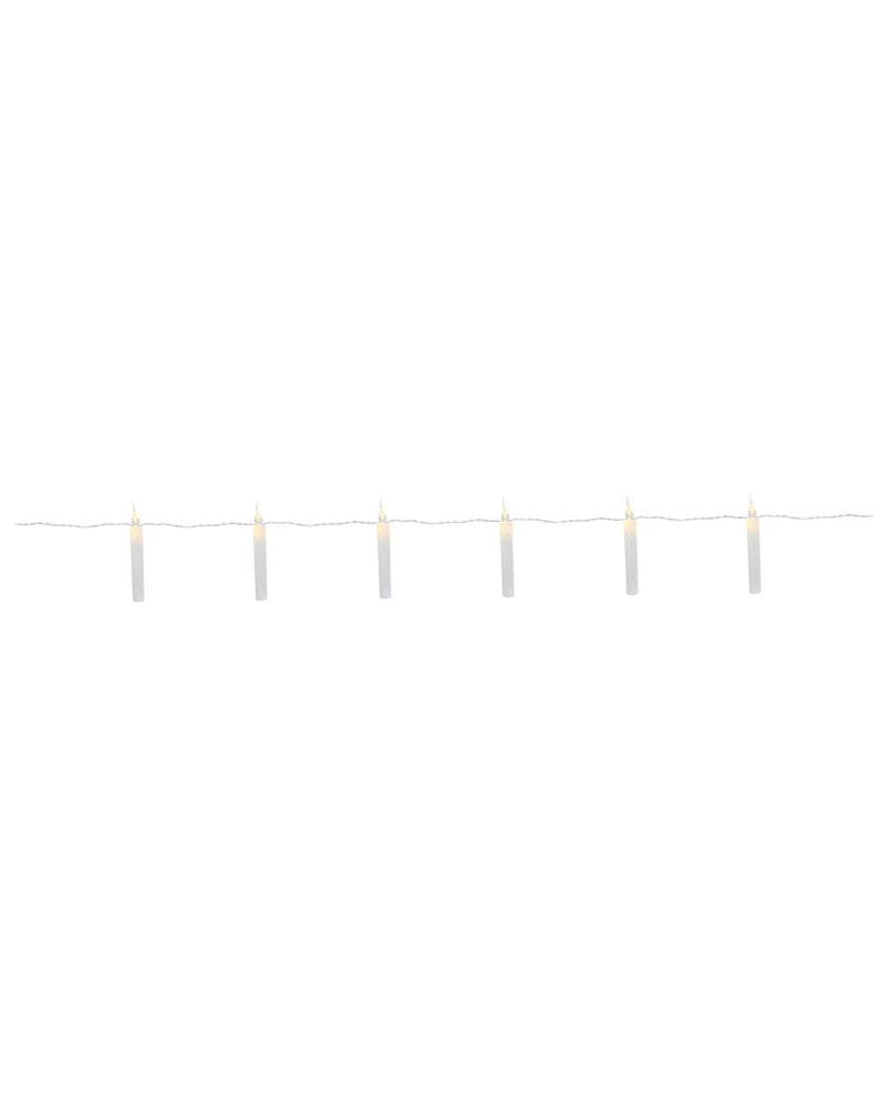 Floating Candle Garland Battery Operated 1.2m