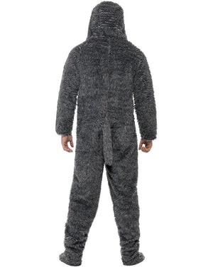 Fluffy Grey Dog Adult Costume
