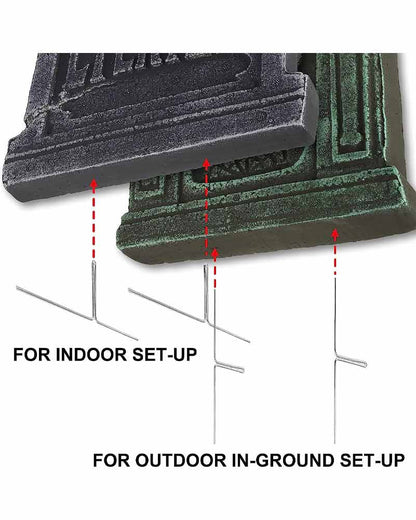 Spooky Graveyard Foam Tombstones Pack of 6