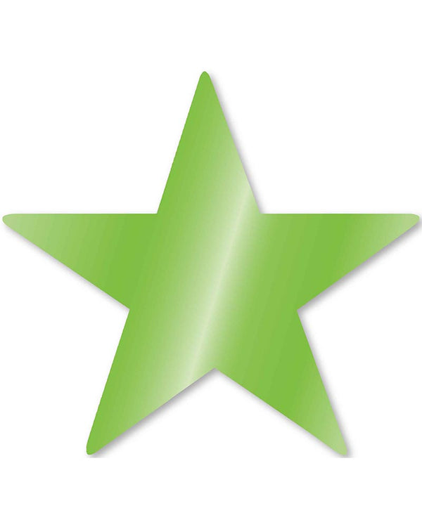 Kiwi Foil Star Cutouts Pack of 5