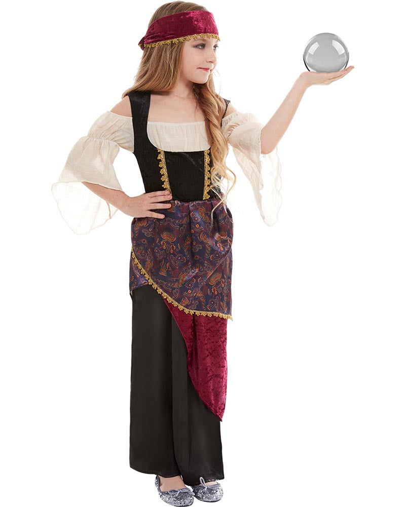 Fortune Teller Deluxe Girls Costume