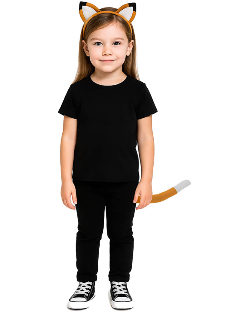 Fox Headband and Tail Set