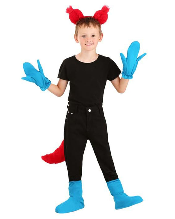 Fox in Socks Headband Mitts Shoe Covers and Tail Set