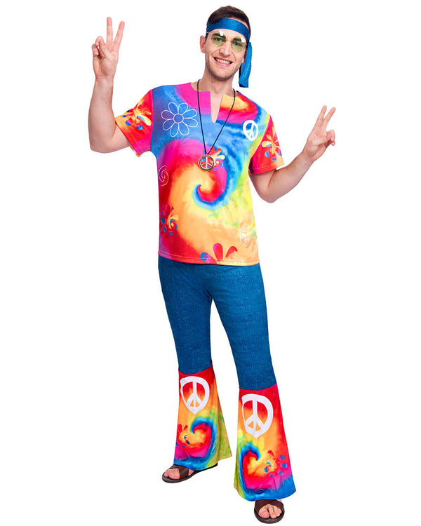Free Spirit Man Mens Costume Standard Size