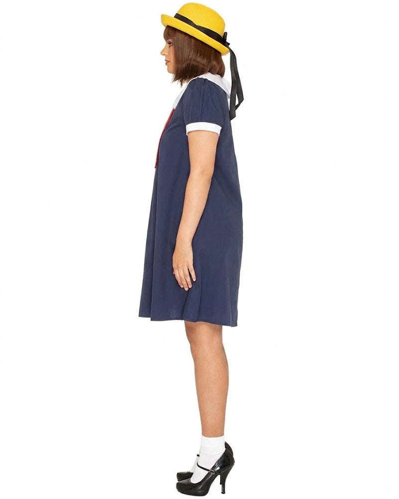 French School Girl Deluxe Womens Plus Size Book Week Costume