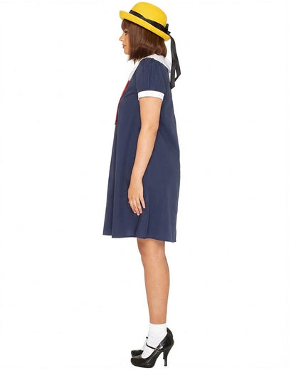 French School Girl Deluxe Womens Plus Size Book Week Costume