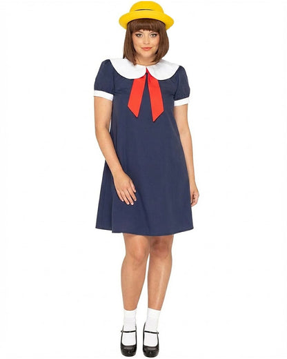 French School Girl Deluxe Womens Plus Size Book Week Costume