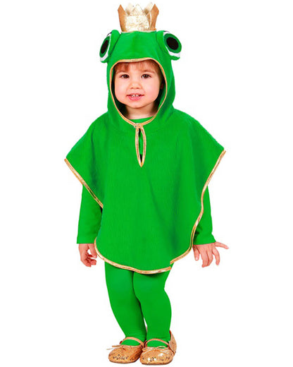 Frog Prince Poncho Kids Costume