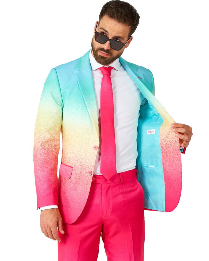 Funky Fade Opposuit Premium Mens Suit