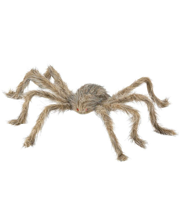 Spider-shaped prop on a white background