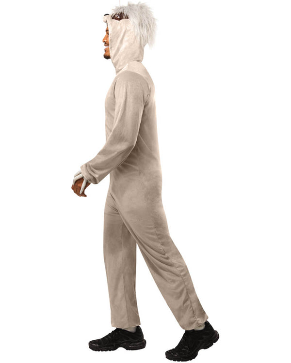 Furry Sloth Hooded Adult Onesie