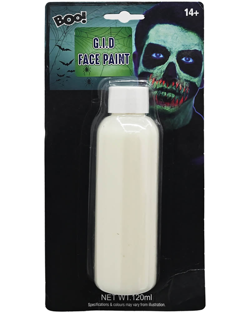 Glow in the Dark Face Paint 120mL