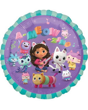Gabbys Doll House 45cm Round Foil Balloon