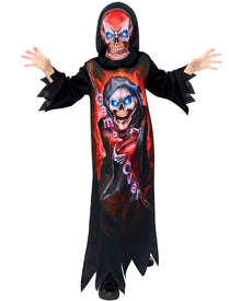 Gaming Reaper Boys Costume 10-12 Years