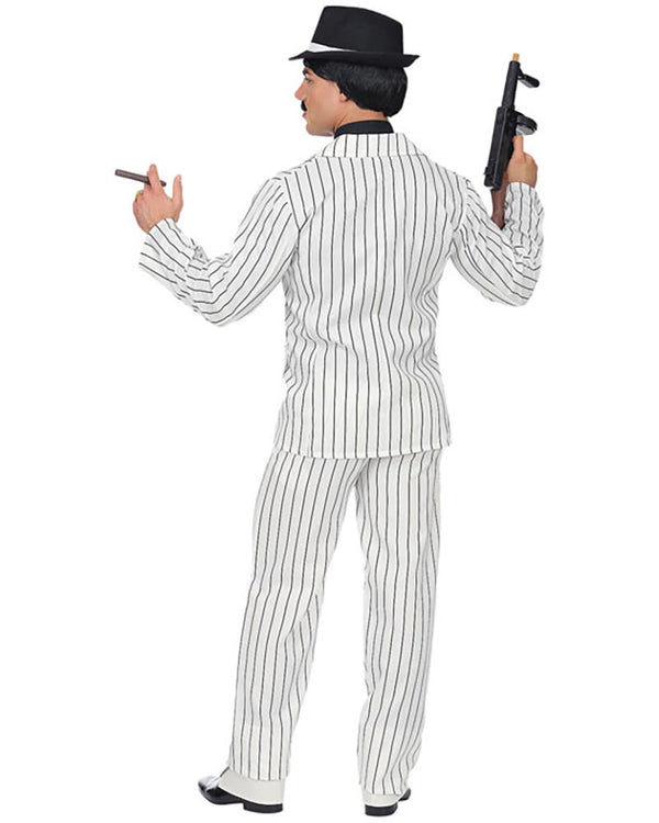 Striped Gangster Suit Mens Costume