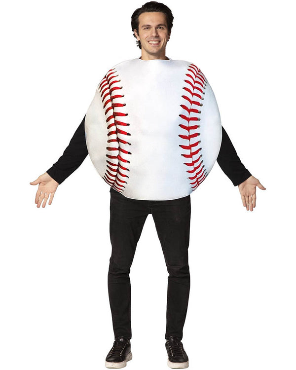 Get Real Baseball Adult Costume