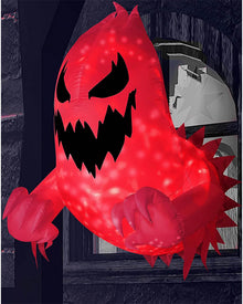 Ghost Broke Out Window Breaker Inflatable Halloween Decoration 1.3m