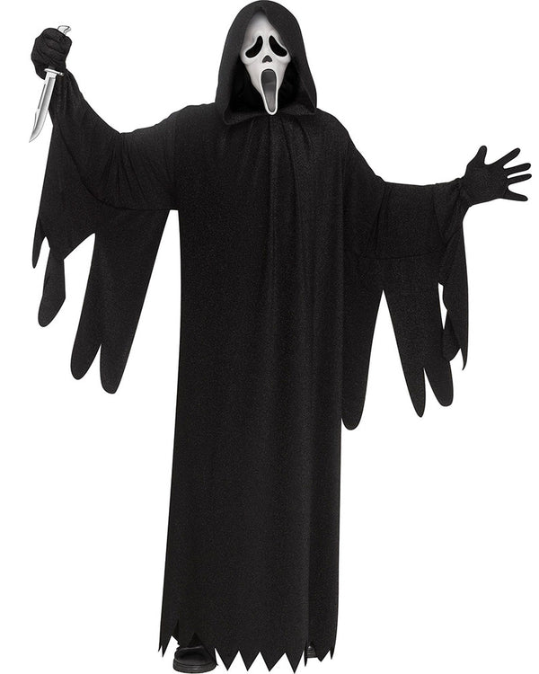 Scream Ghost Face 25th Anniversary Adults Costume Bundle